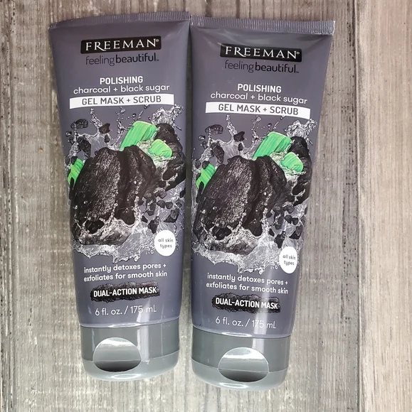 Charcoal Gel Mask Scrub & Face Mask Treatment - Picture 4 of 7